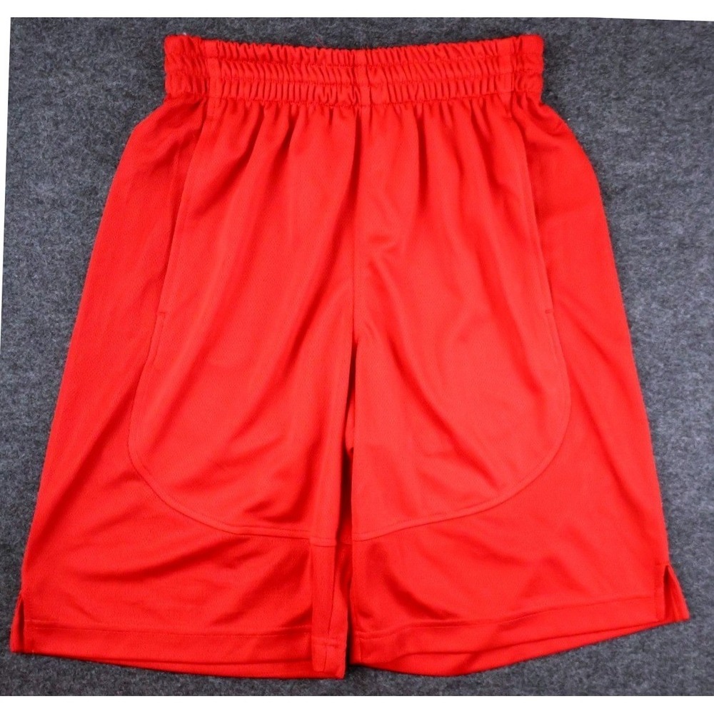 CSG Athletic Shorts Mens Small Red Mesh Basketball Shorts 10" Inseam NWT